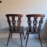 Pair of vintage 60's Ercol chairs