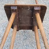 Set of 4 Scandinavian style beech chairs