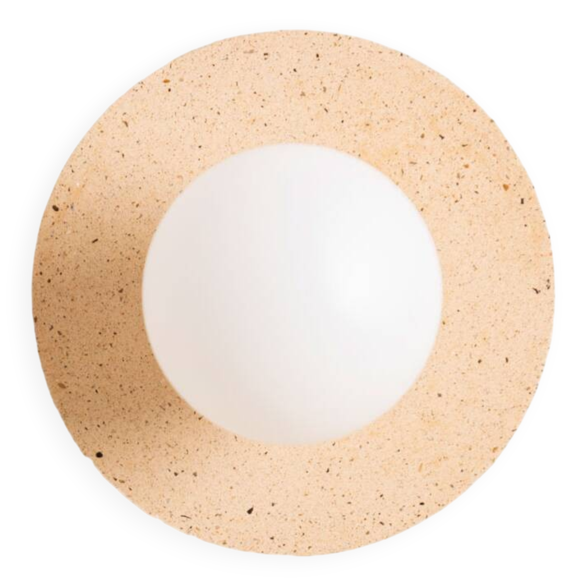 ALBA wall light in beige concrete