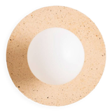 ALBA wall light in beige concrete
