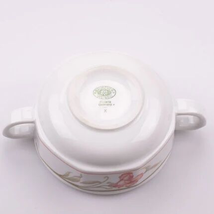 7 bowls with 2 handles in Bauscher Weiden porcelain
