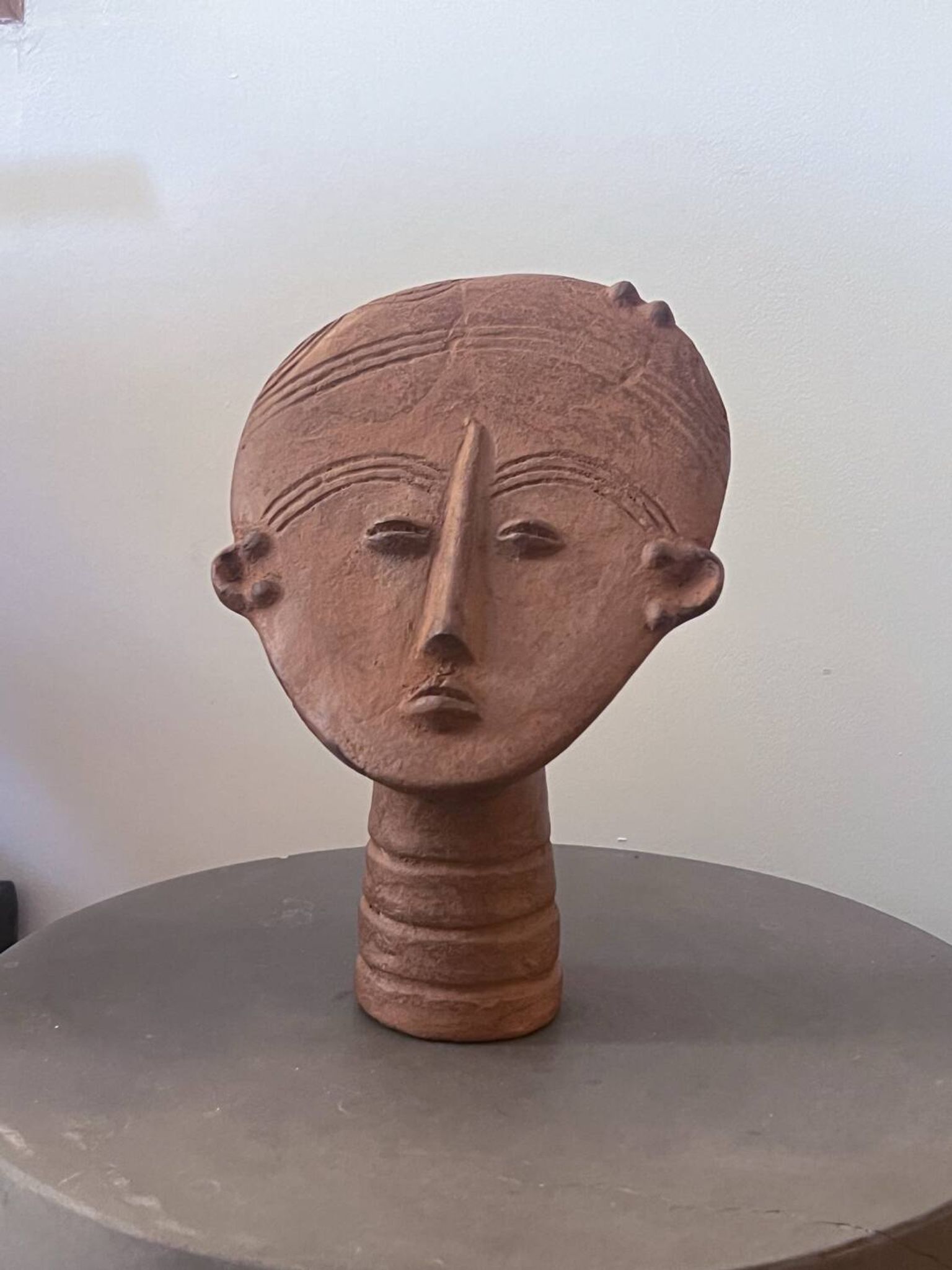 Ashanti terracotta head (Ghana)