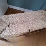 Straw bench