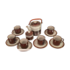 Tea service in sandstone 6 cups