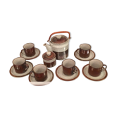 Tea service in sandstone 6 cups