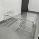 Vintage plexiglass coffee table