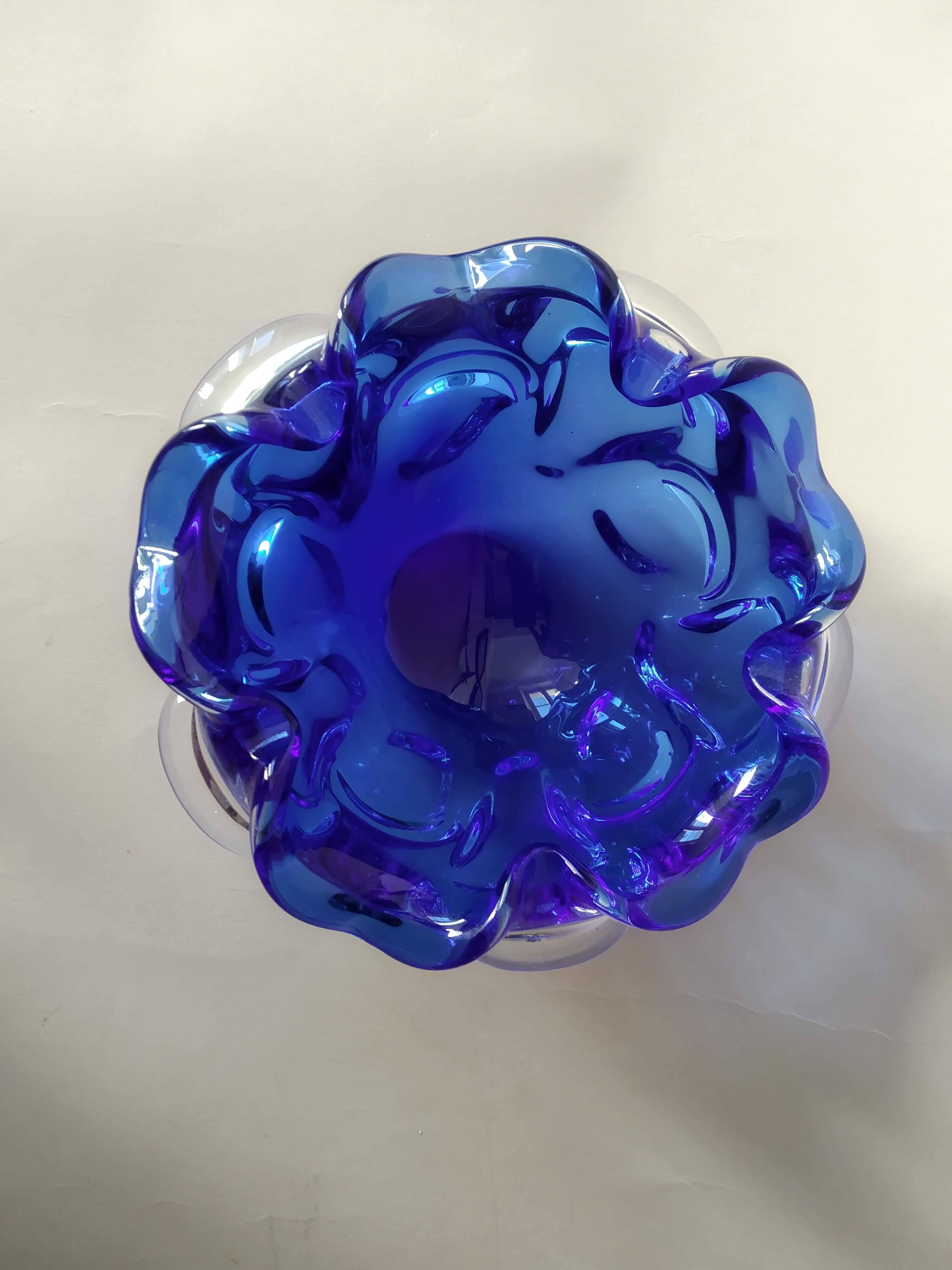 Vintage Murano empty pocket ashtray