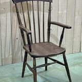 Fauteuil anglais en orme - fin XIXème