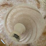 Blown glass ball lamp