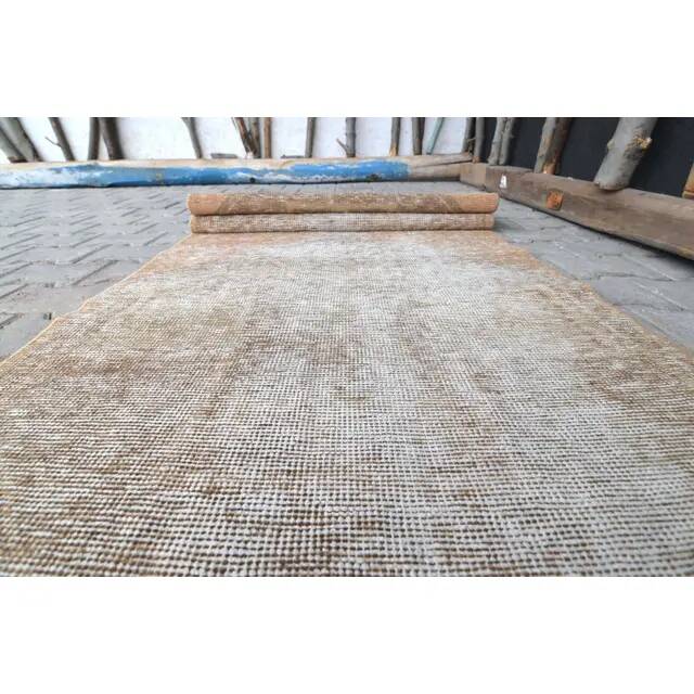 Vintage Turkish hallway carpet from the 1920s - 89 cm × 355 cm