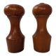 Mid-Century Teak Salt Shaker and Pepper Mill by Zassenhaus, 1960s, Set of 2