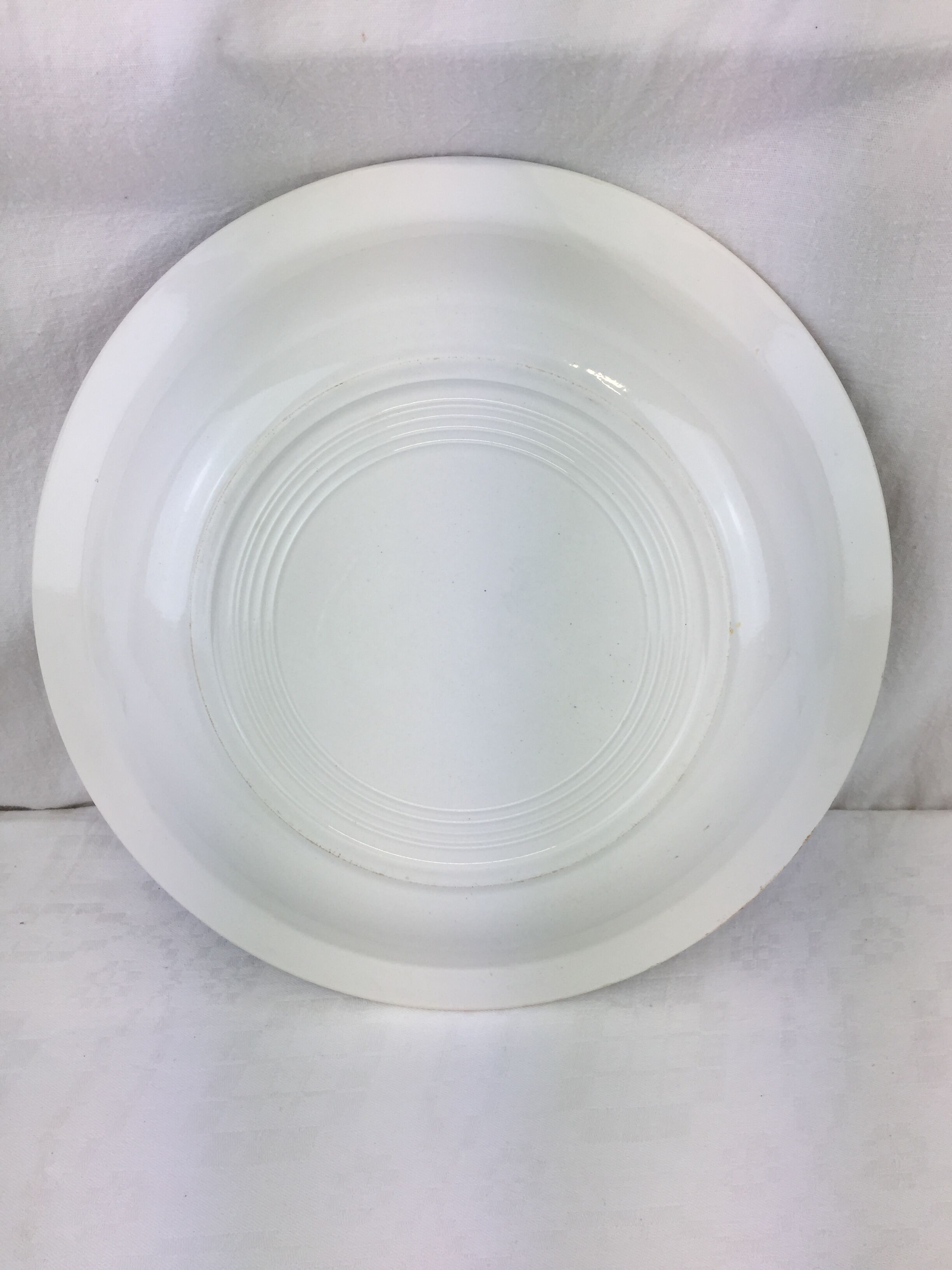 Old artisanal dish made in France not stamped