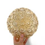 3 Helena Tynell snail ceiling globes, 1960