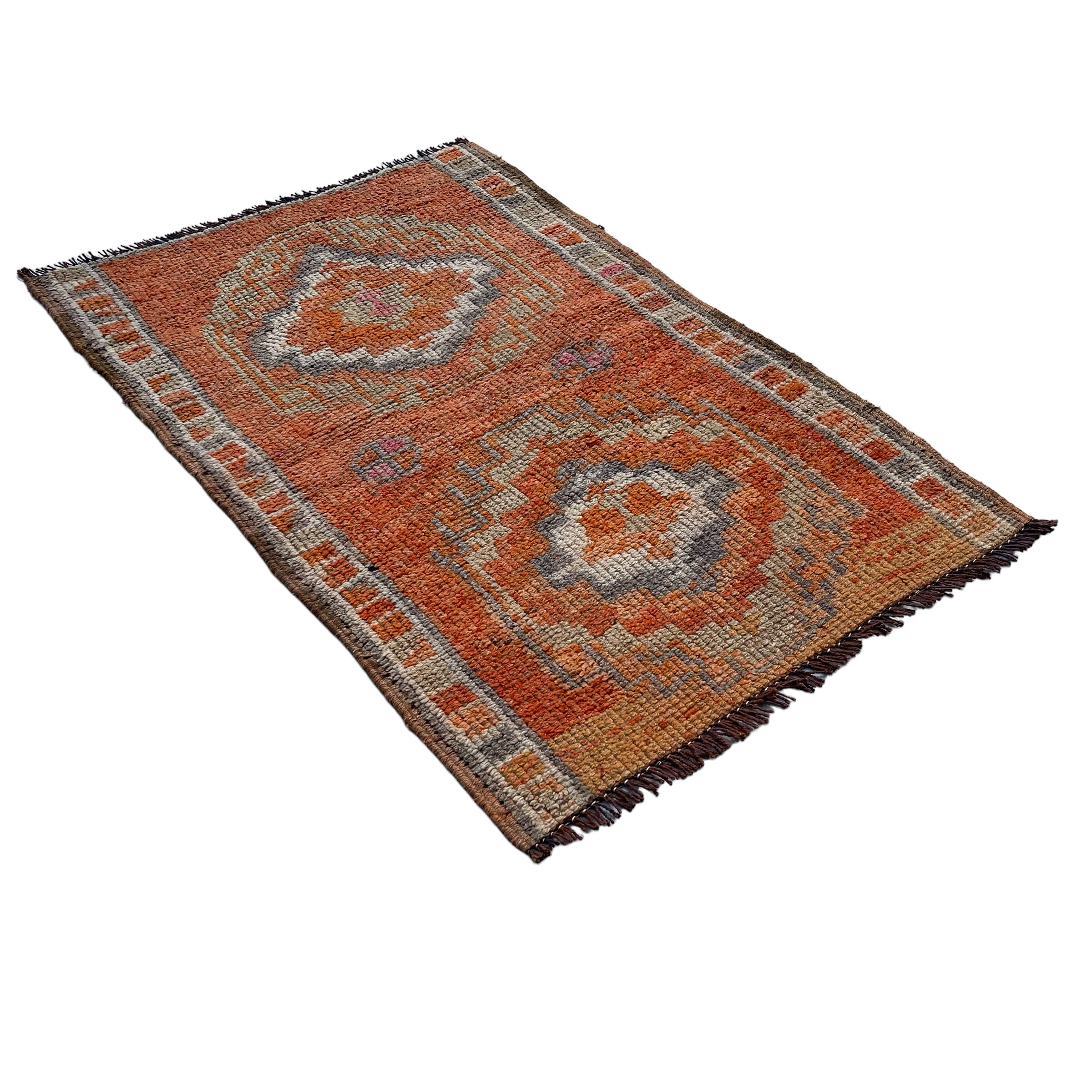 Vintage kurdish herki rug