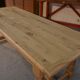 1950s solid oak farmhouse table