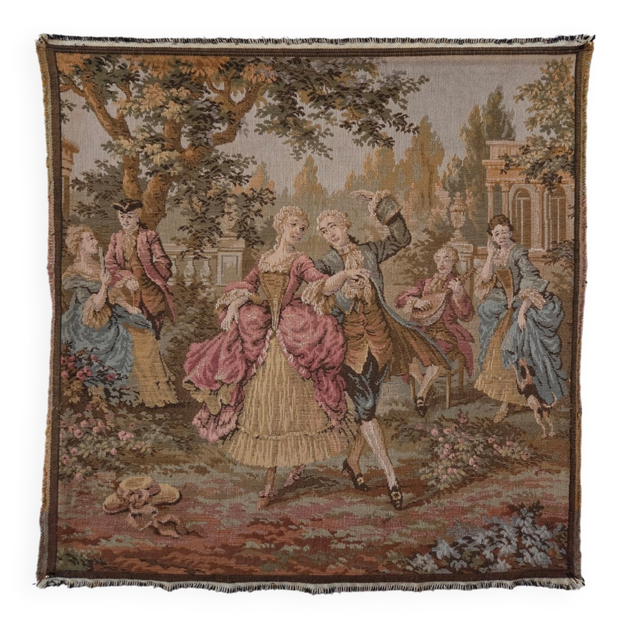 Aubusson wall tapestry, 20th century.