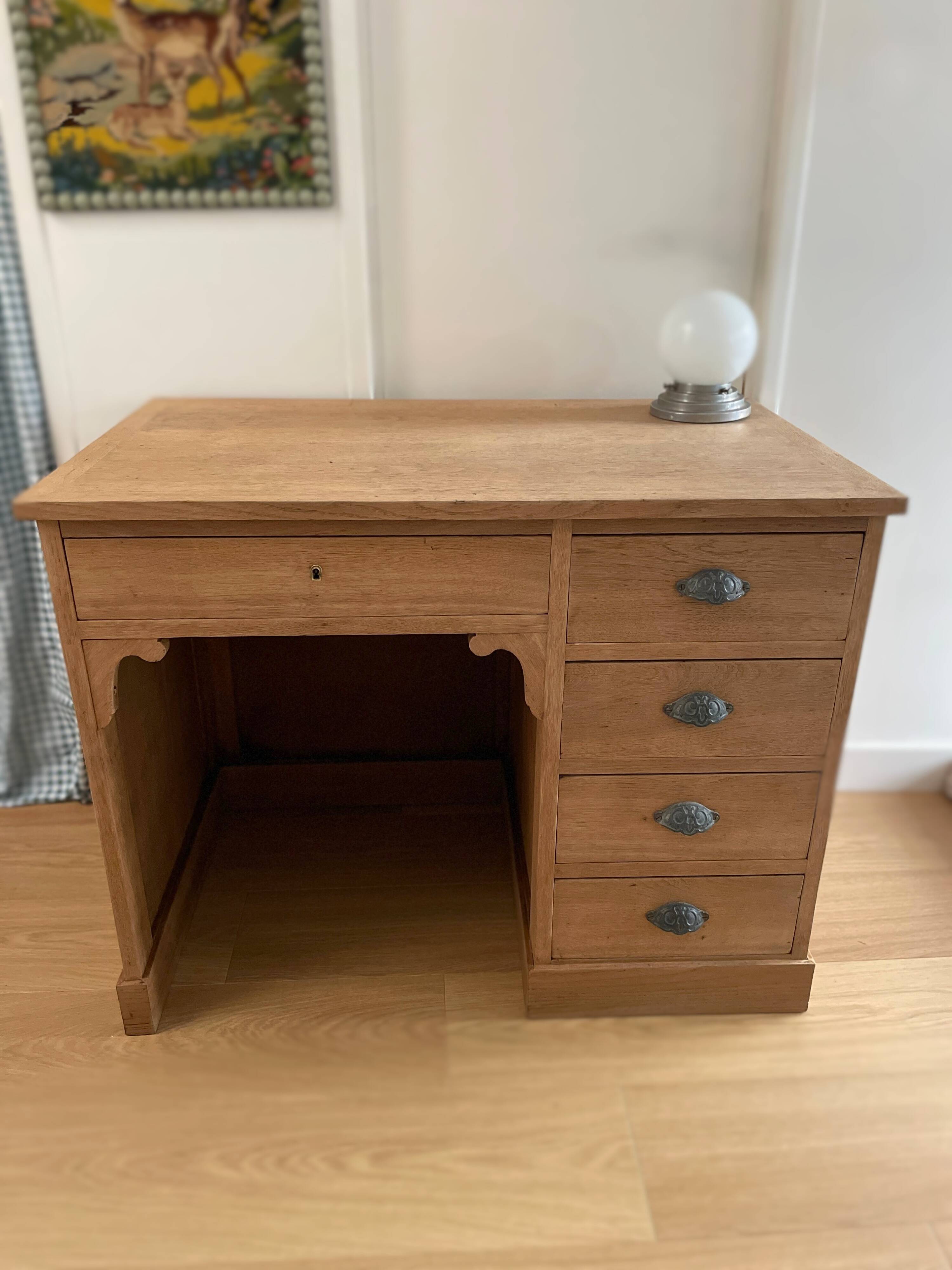 Vintage wooden desk