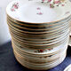 Antique table service in Limoges porcelain by F. Legrand, period A.