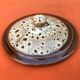 1960s Round Ceramic Terrine with "fat lava" effect