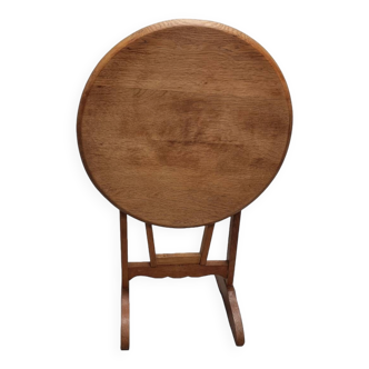 Vintage French Vigneron side Table, 1980s