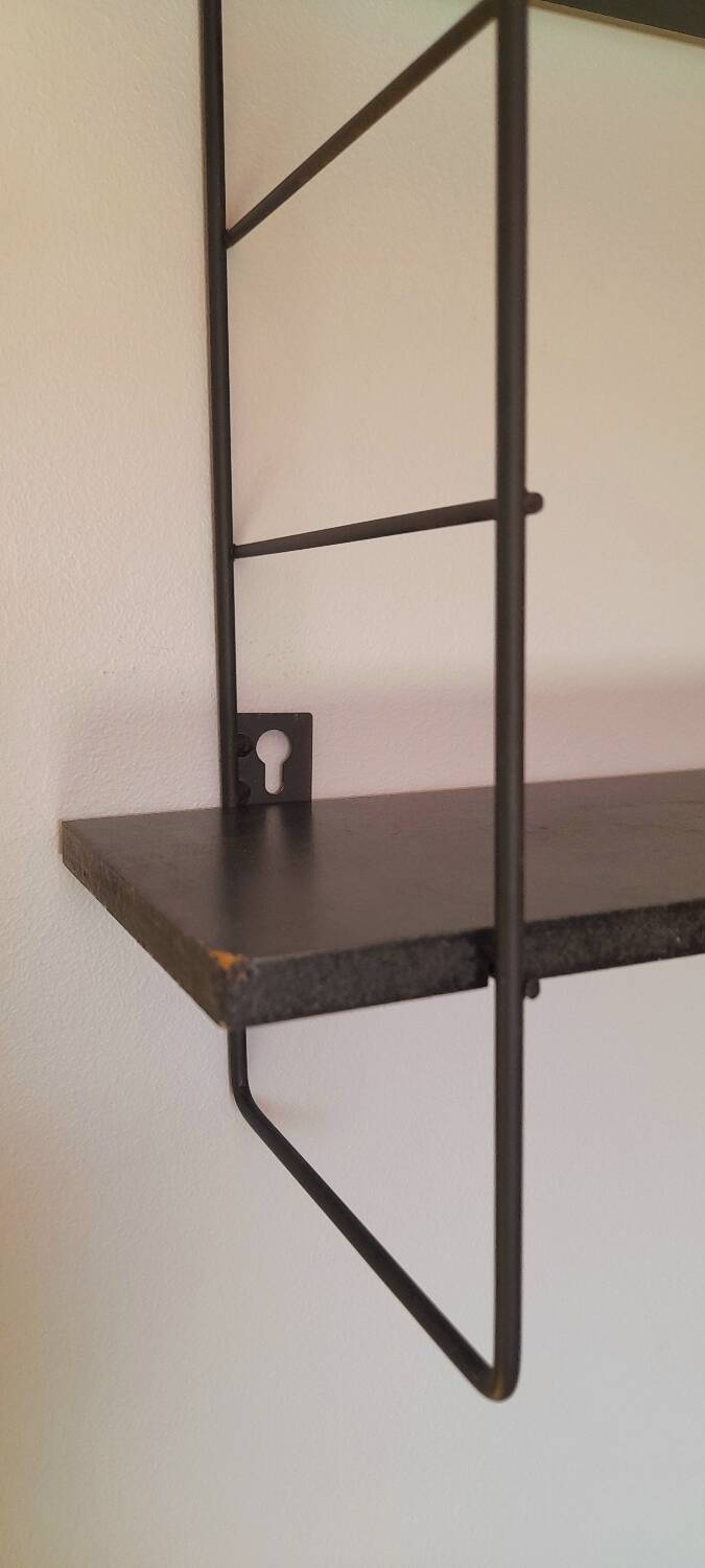 String style wall shelf