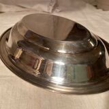 Silver metal tray