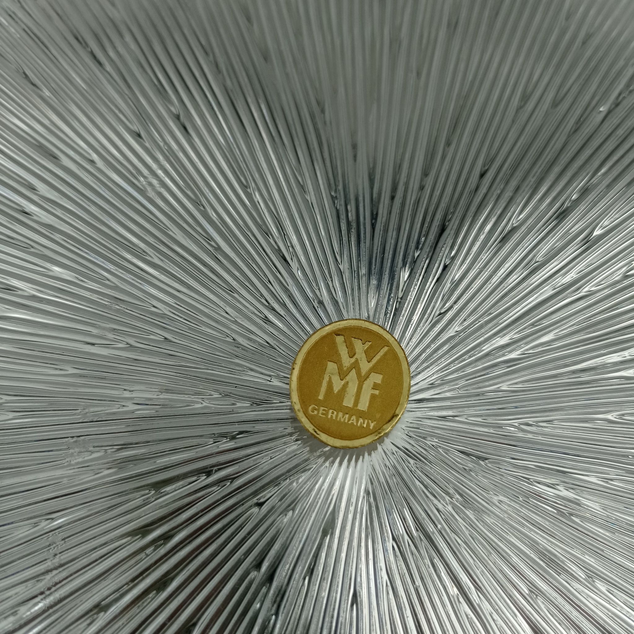 WMF crystal platter from the 70's