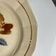 Set of 4 flat plates Sarreguemines flower pattern, first half of the 20th century.
