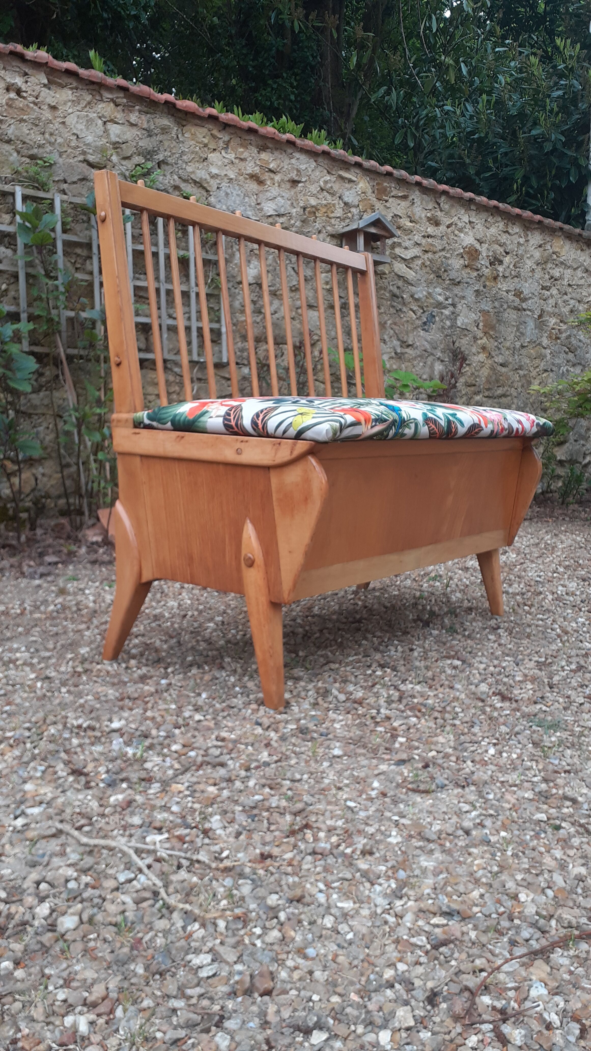 Vintage bench 50 year