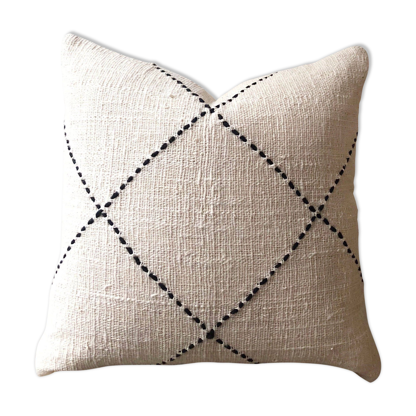 Berber cushion blessed Ouarain cotton