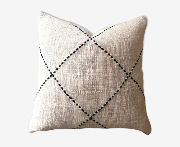 Coussin berbère béni Ouarain coton