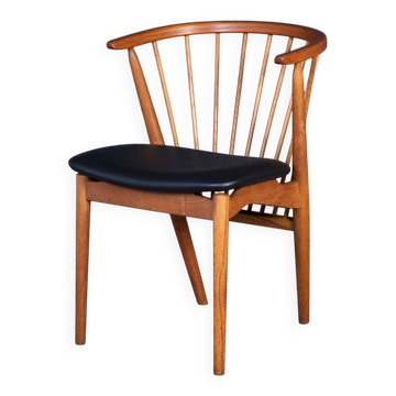 Teak and Oak Chair by Helge Sibast for Sibast Møbelfabrik, Denmark, 1960s
