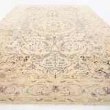 Tapis persan 8x12 Beige & Khaki 60s, 242x355Cm