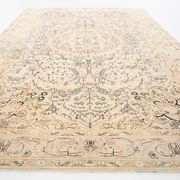 8x12 Beige & Khaki 60s Persian Rug, 242x355Cm