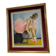 Huile sur toile danseuse
