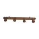Wall-mounted coat rack