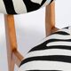 Mid-century zebra chair type 200/128 by Juliusz Kedziorek, Europe, 1960s