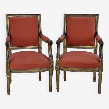 Pair of armchairs