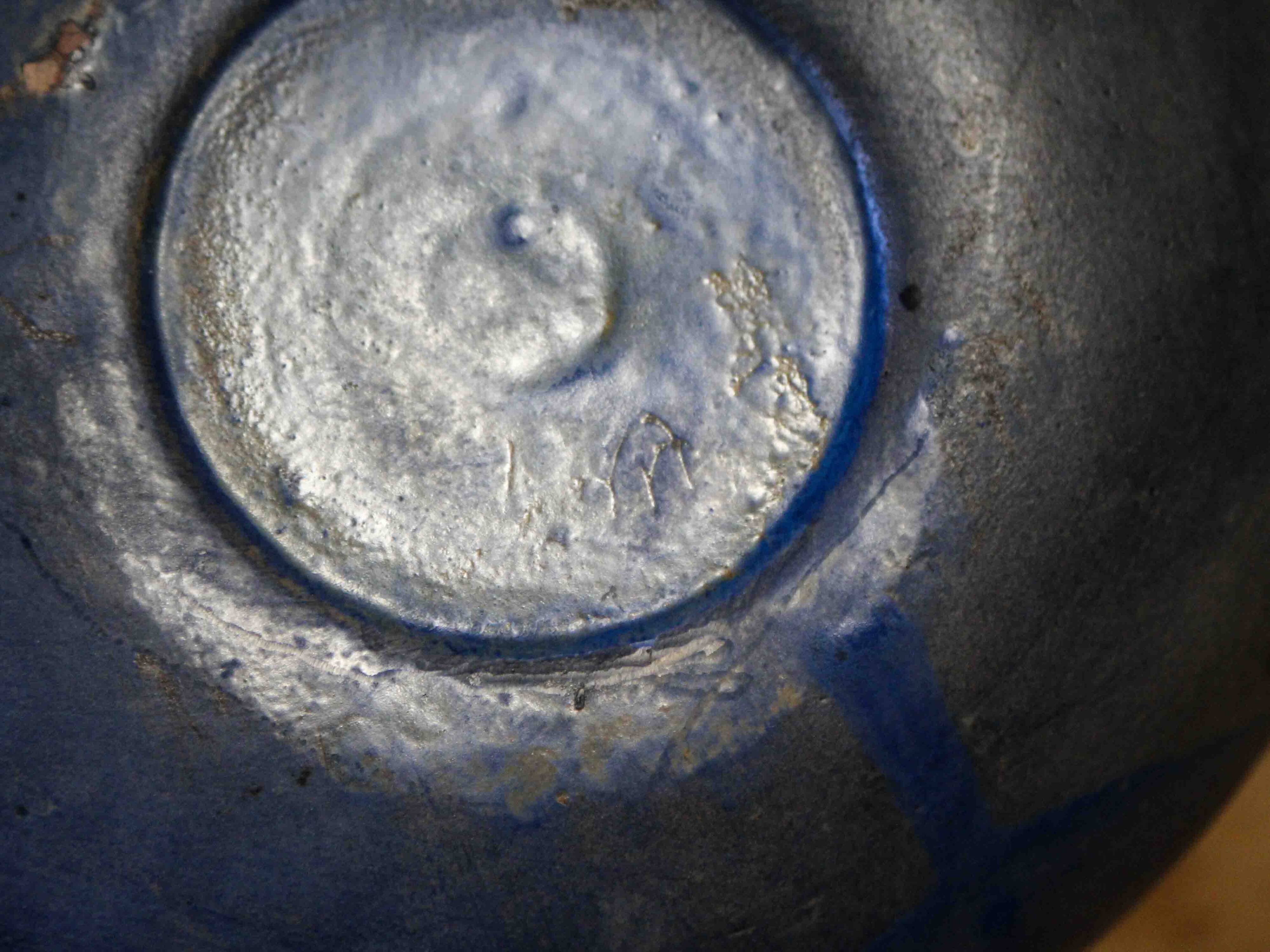 Ceramic catchall with face design