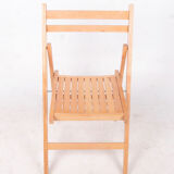 Chair folding retro vintage Scandinavian cuisine