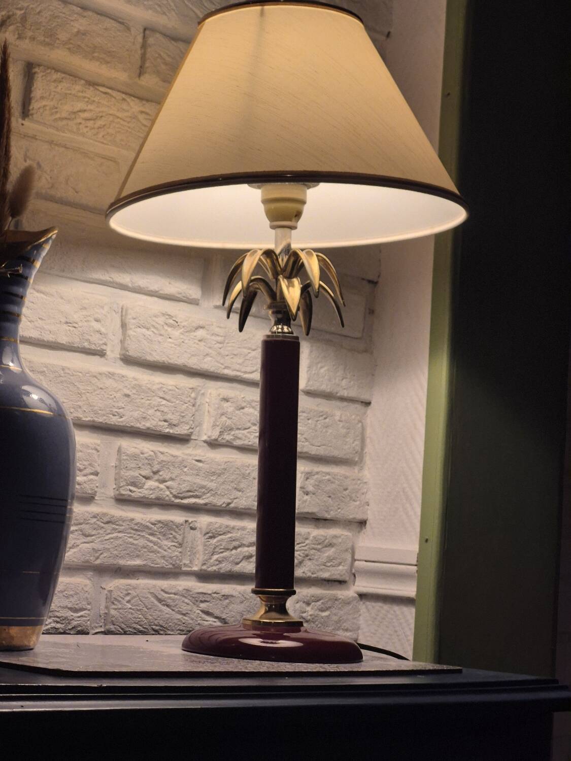 Palm tree lamp