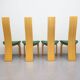Ensemble de 4 chaises design Iris chair Bob van den Berghe