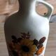 Jug / Vase jug in ceramic with a sunflower design (1970s)