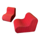 Pair of low chairs 1970