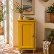 Buffet parisien art déco ocre jaune