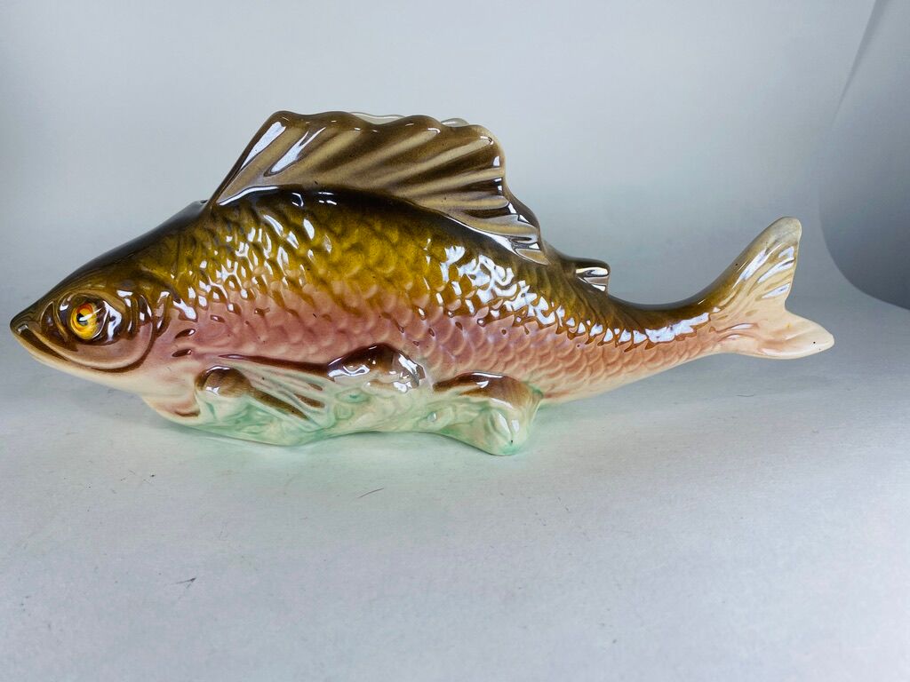 Empty vintage fish bag 1960 Bequet Belgium