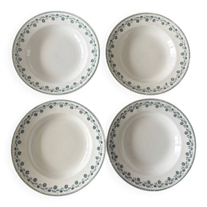 Lot de 4 assiettes creuses
