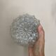 Mini ceiling light in moulded glass, 1970s.