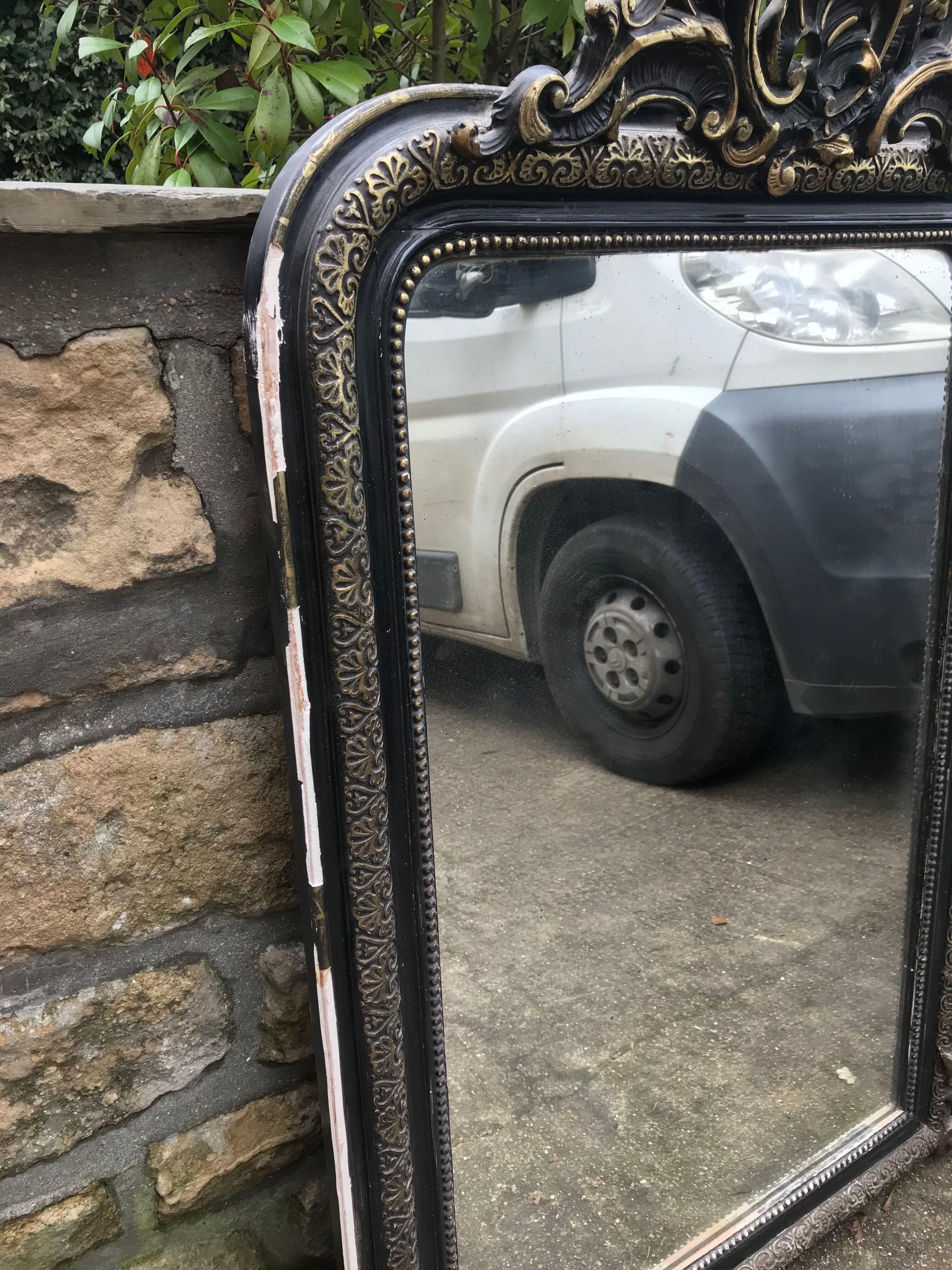 Louis Philippe mirror - 77x127cm