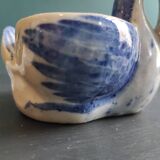 Vintage Vietnamese swan-shaped salt and pepper holder